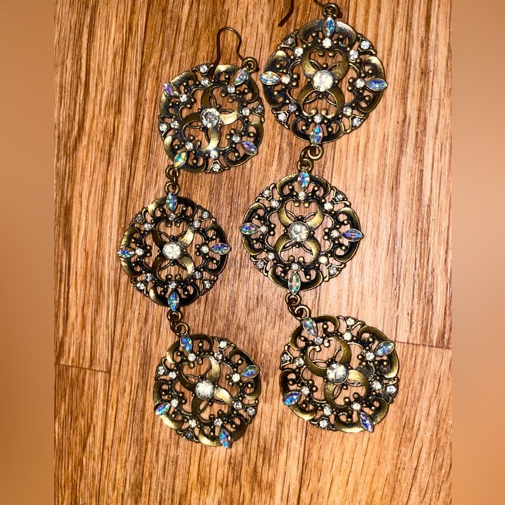 Vintage Long drop earrings